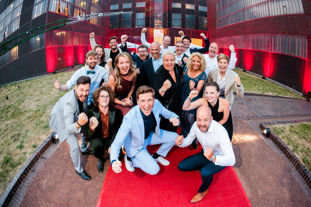 The Scope Design & Strategy team celebrating