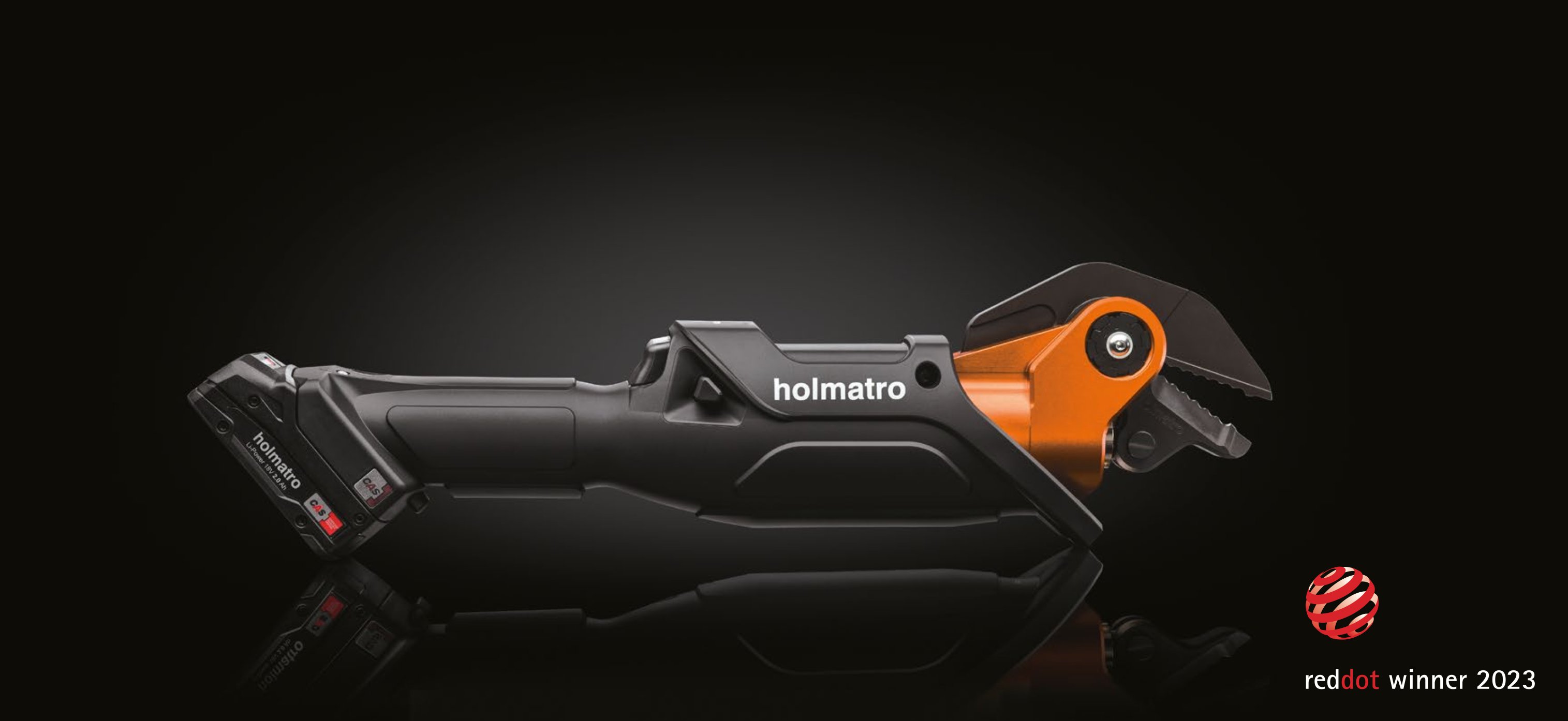 Holmatro Mini Cutter rescue tool, Red Dot winner 2023